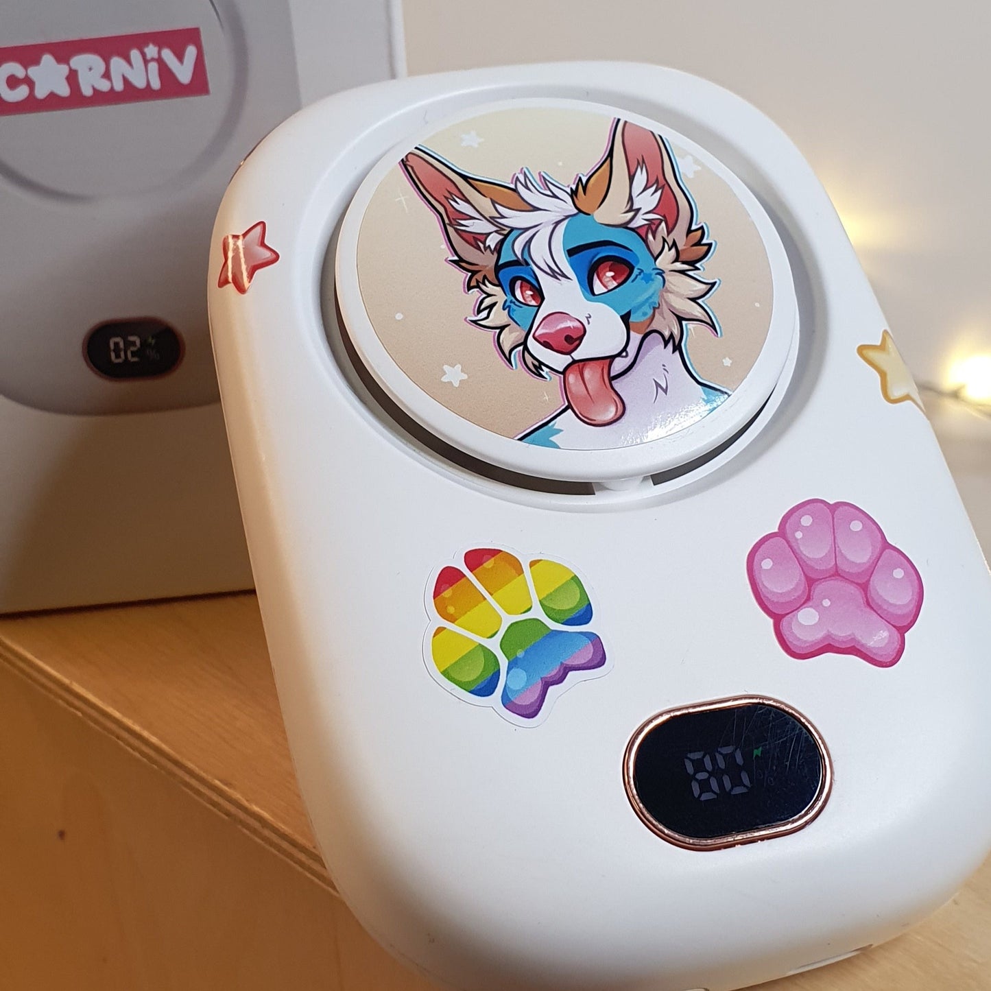 Fursuit : Fan Stickers Included