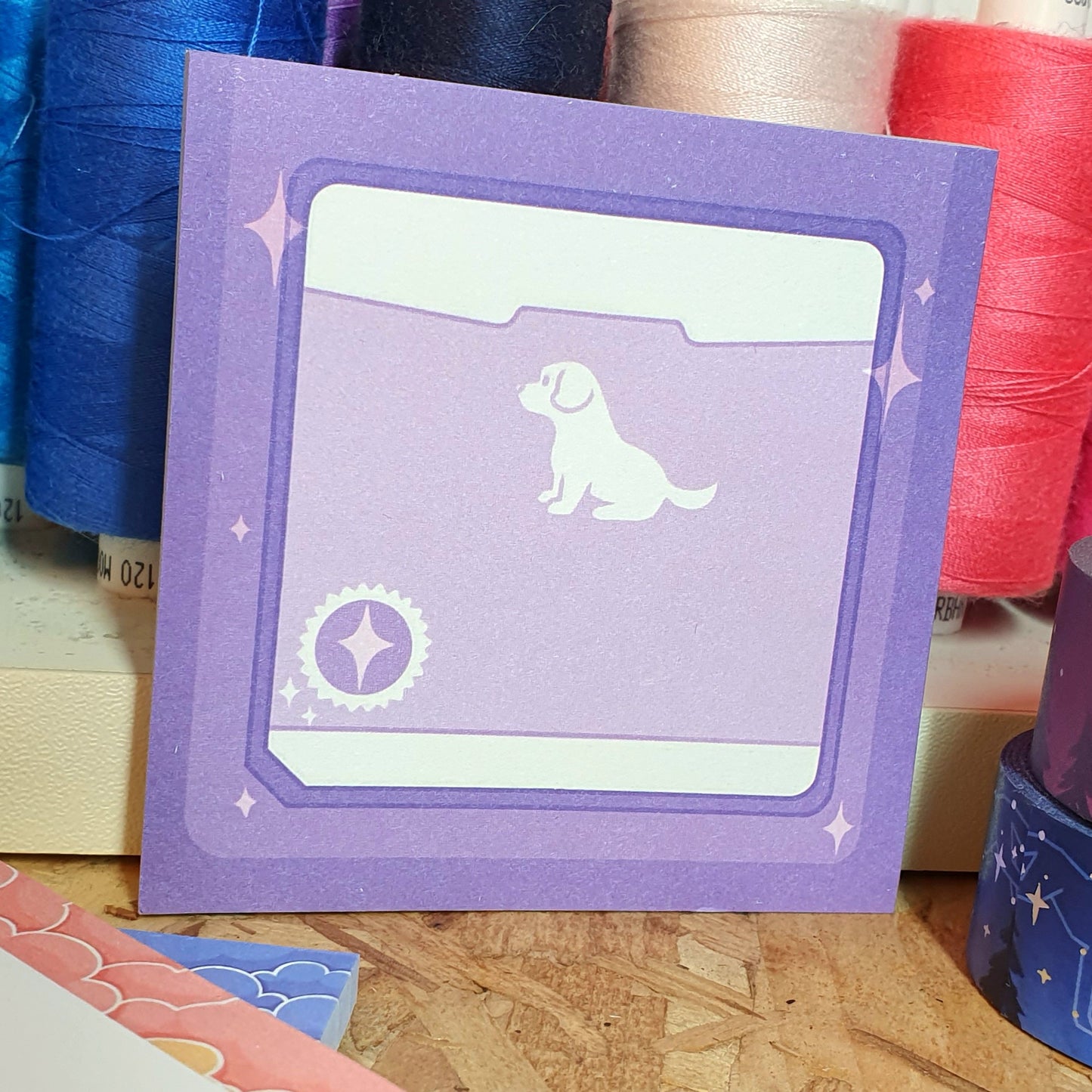 Sticky Notes : Dog DS Game
