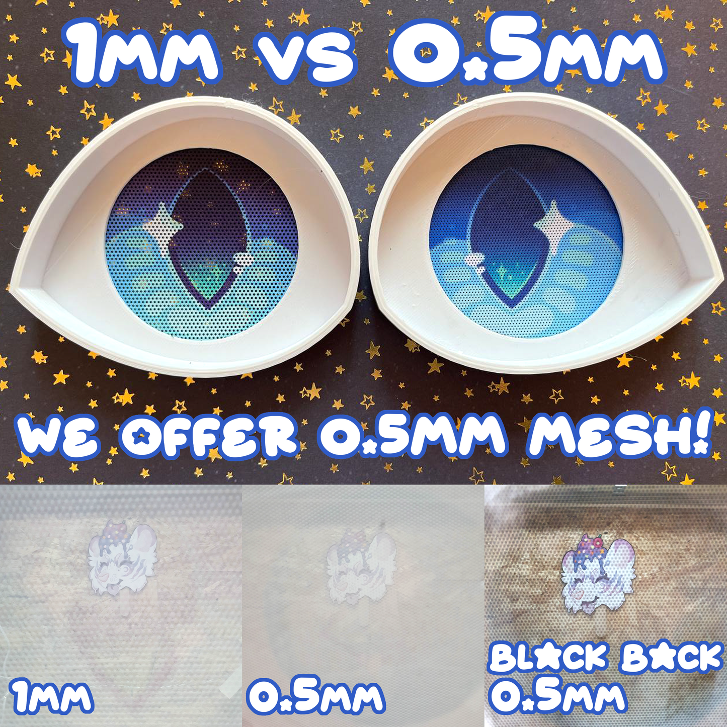Custom Fursuit Eyes : Print & Artwork