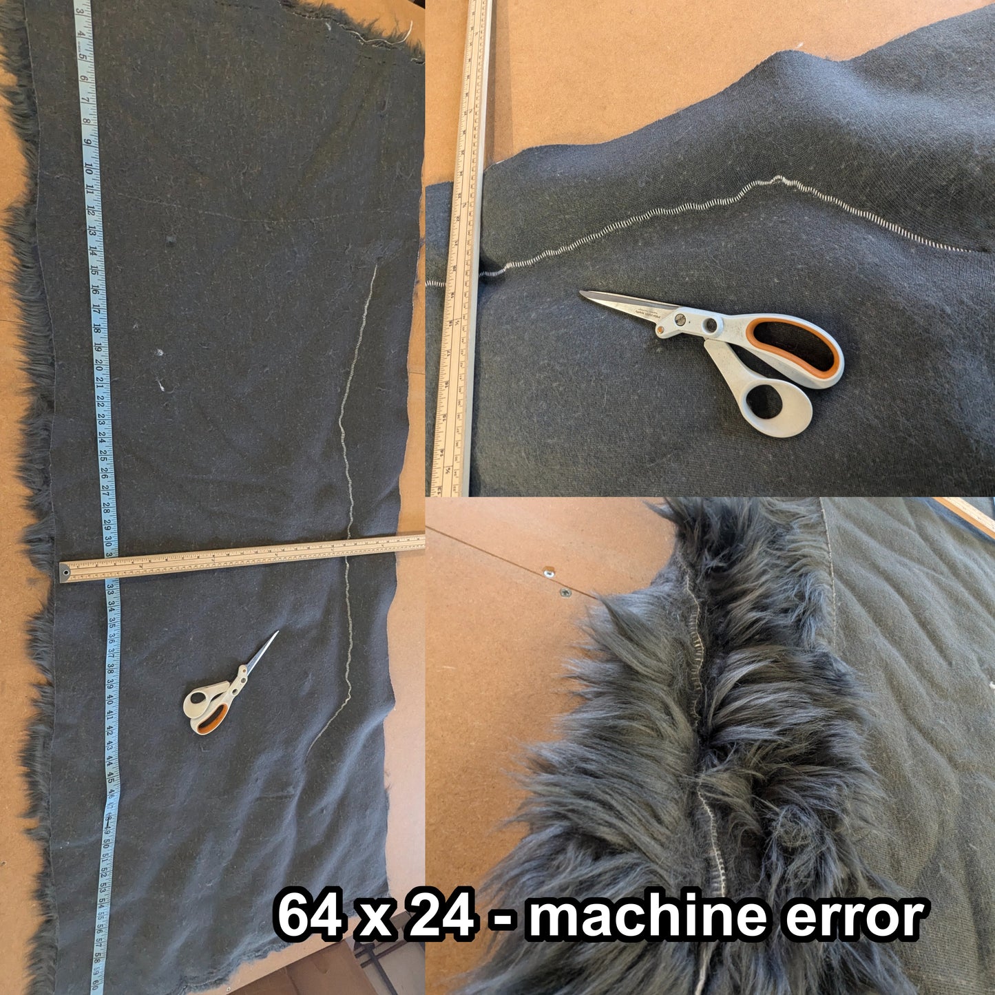 Fabric : EcoShag™ Fur Off-Cuts & Scraps