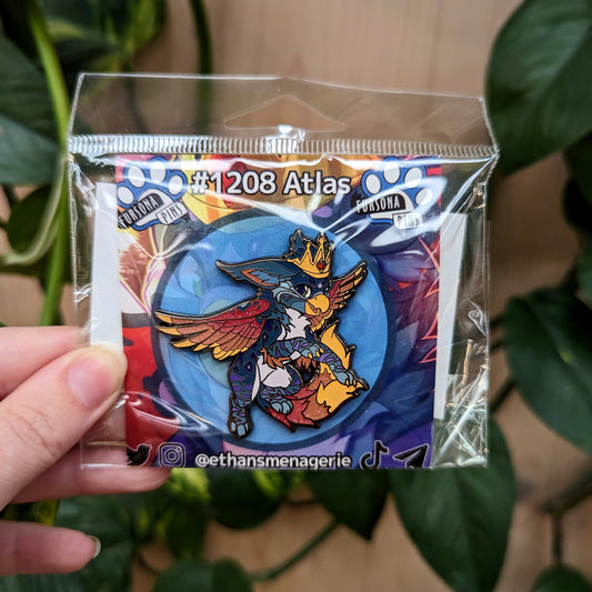 Fursona Pins : Atlas #1208