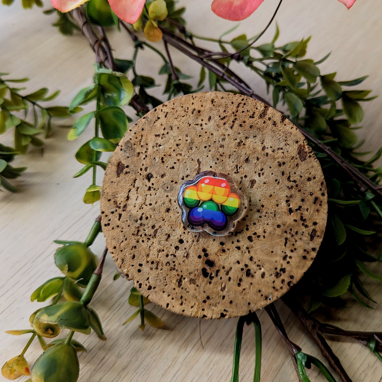 Acrylic Pin : Pride Pins