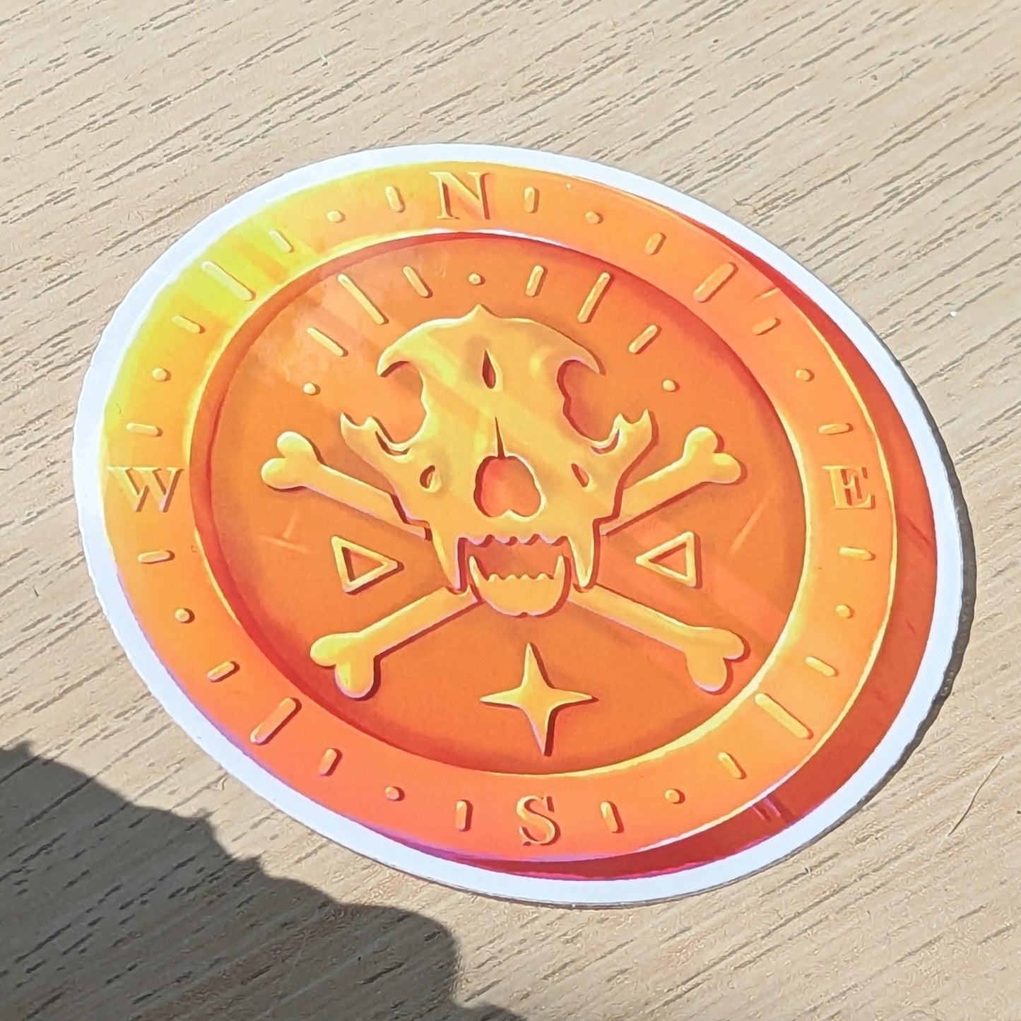 Sticker : Pirate Doubloon