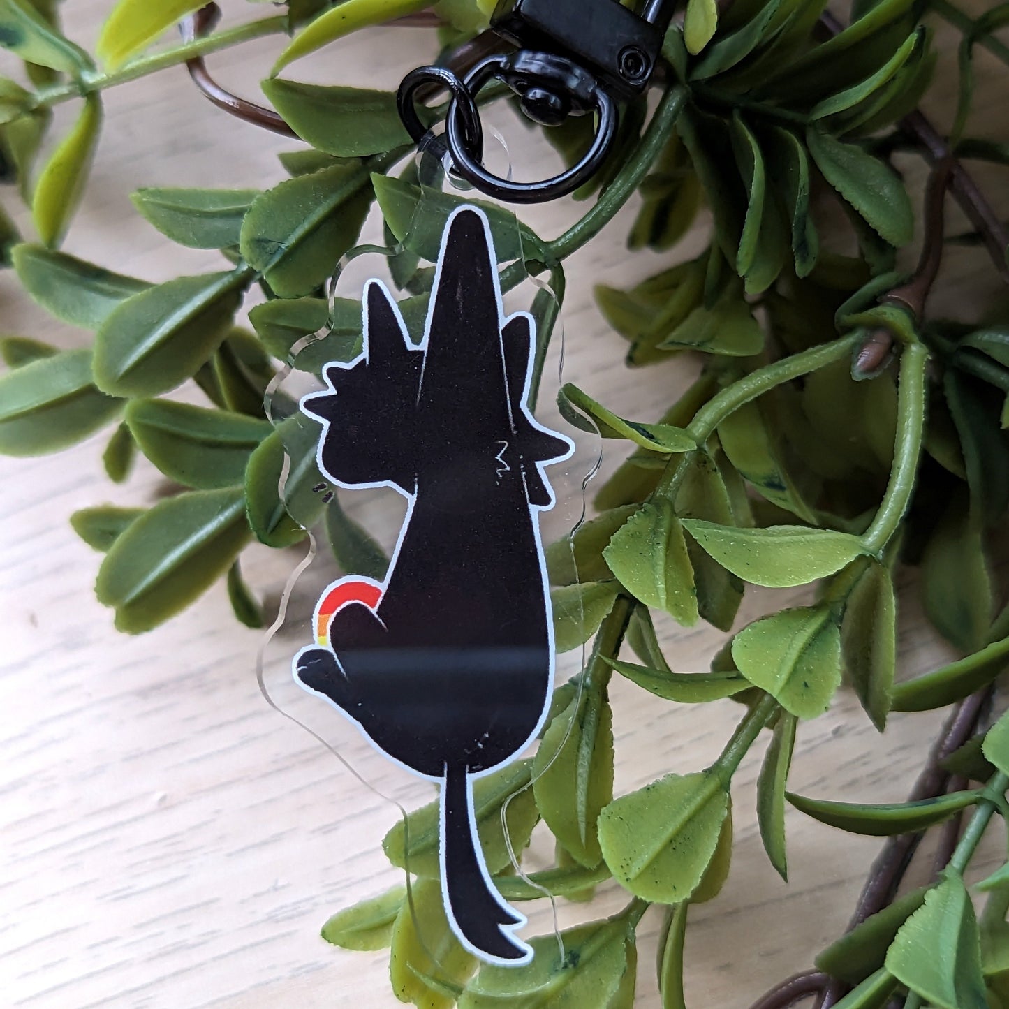 Keychain : Rubymushroom Collab Pride Kitty