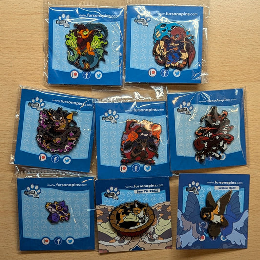 Yard Sale : Fursona Pins B
