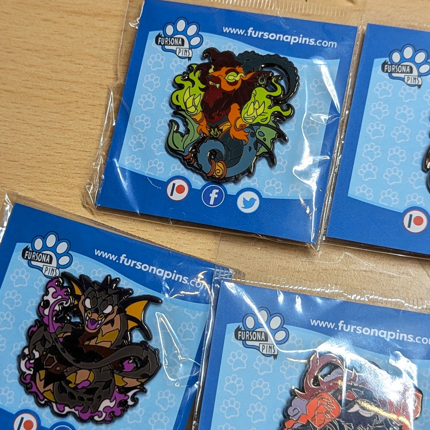 Yard Sale : Fursona Pins B