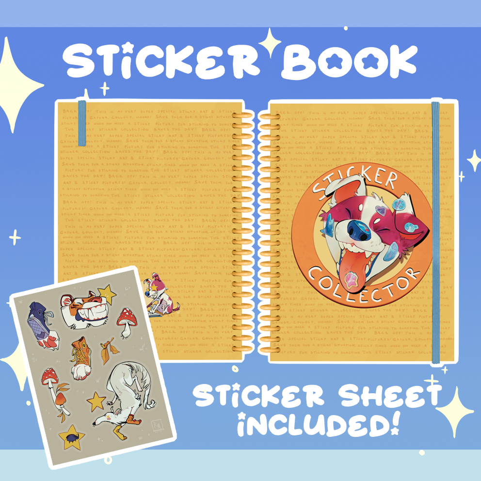 Sticker Book : Collector - Rubymushroom
