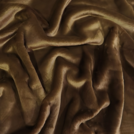 Fabric : EcoShag™ Fur 0.5" Knit Beaver