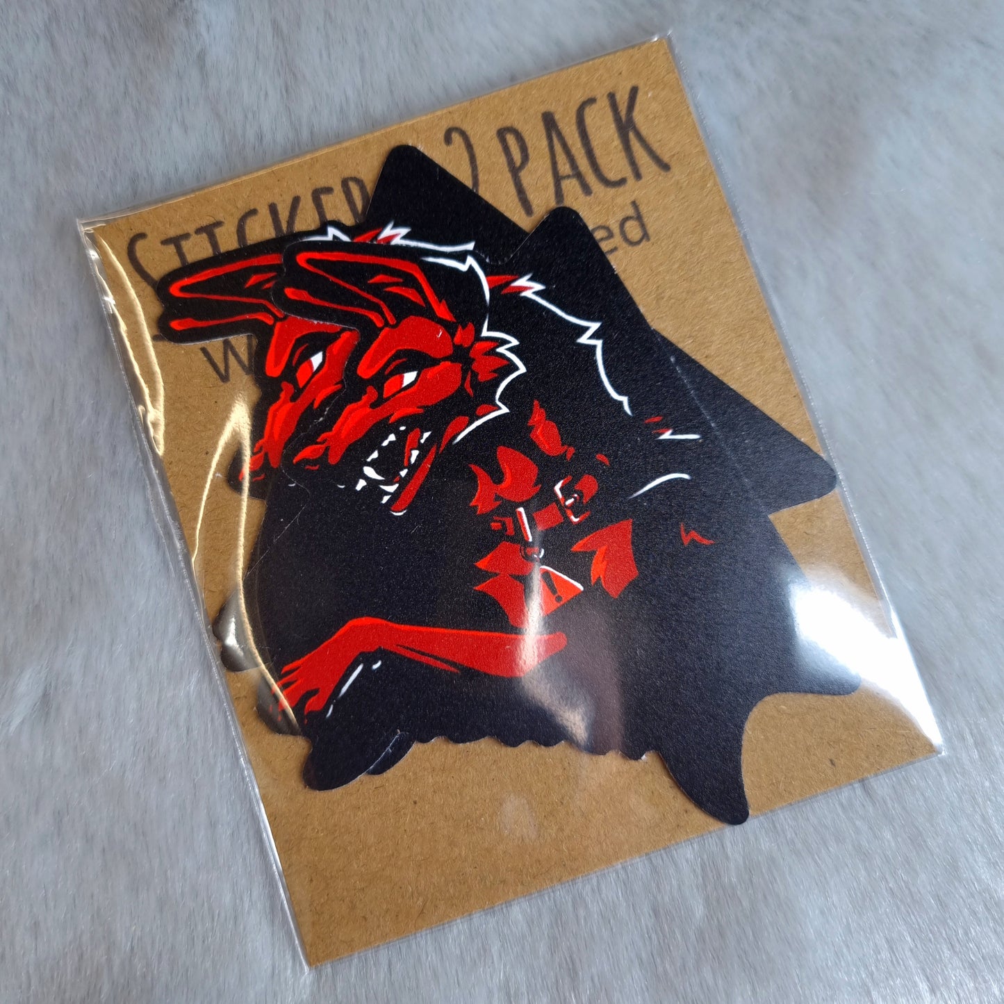 Sticker : Warning Bite