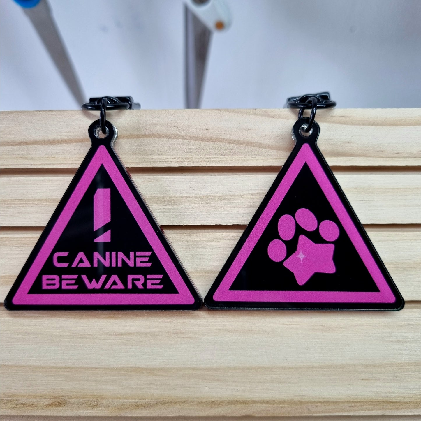 Bite Risk : Dog Tag