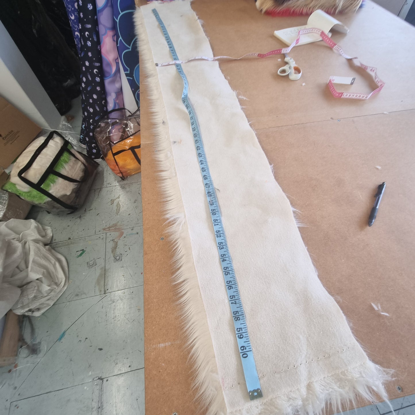 Fabric :  EcoShag™ Fur Off-Cuts & Scraps