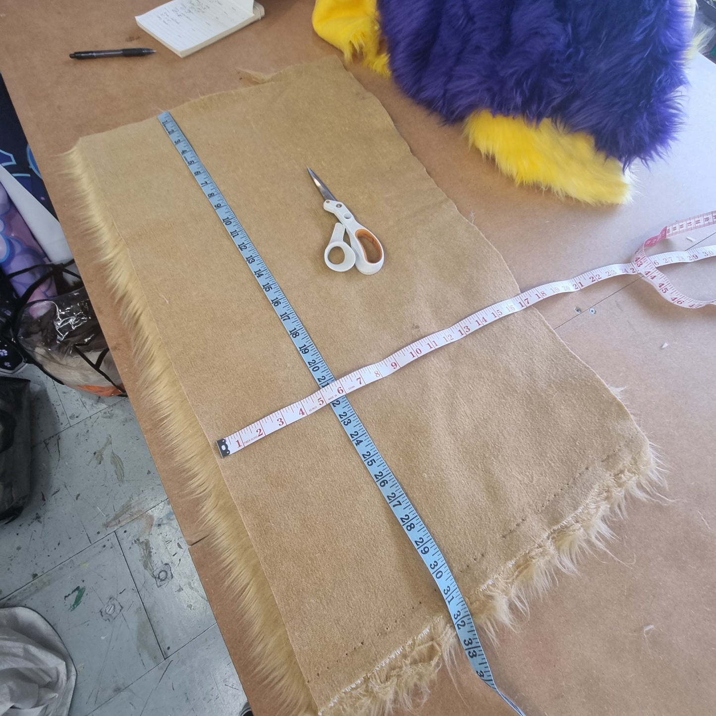 Fabric :  EcoShag™ Fur Off-Cuts & Scraps