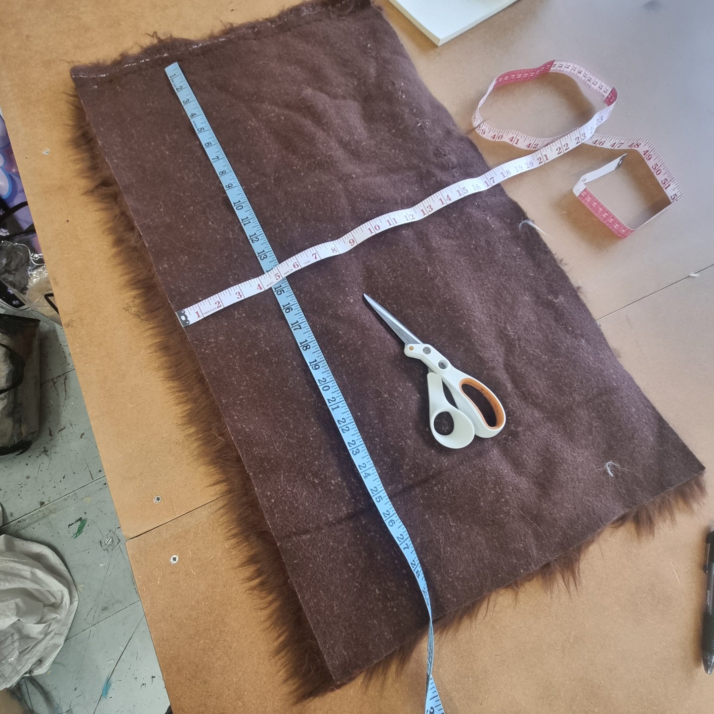 Fabric :  EcoShag™ Fur Off-Cuts & Scraps