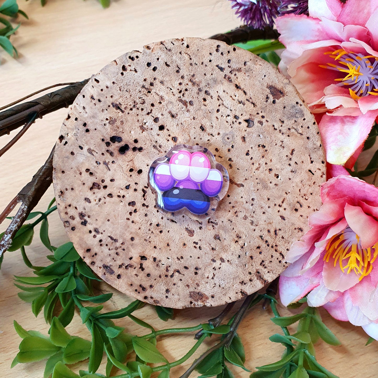 Acrylic Pin : Pride Pins