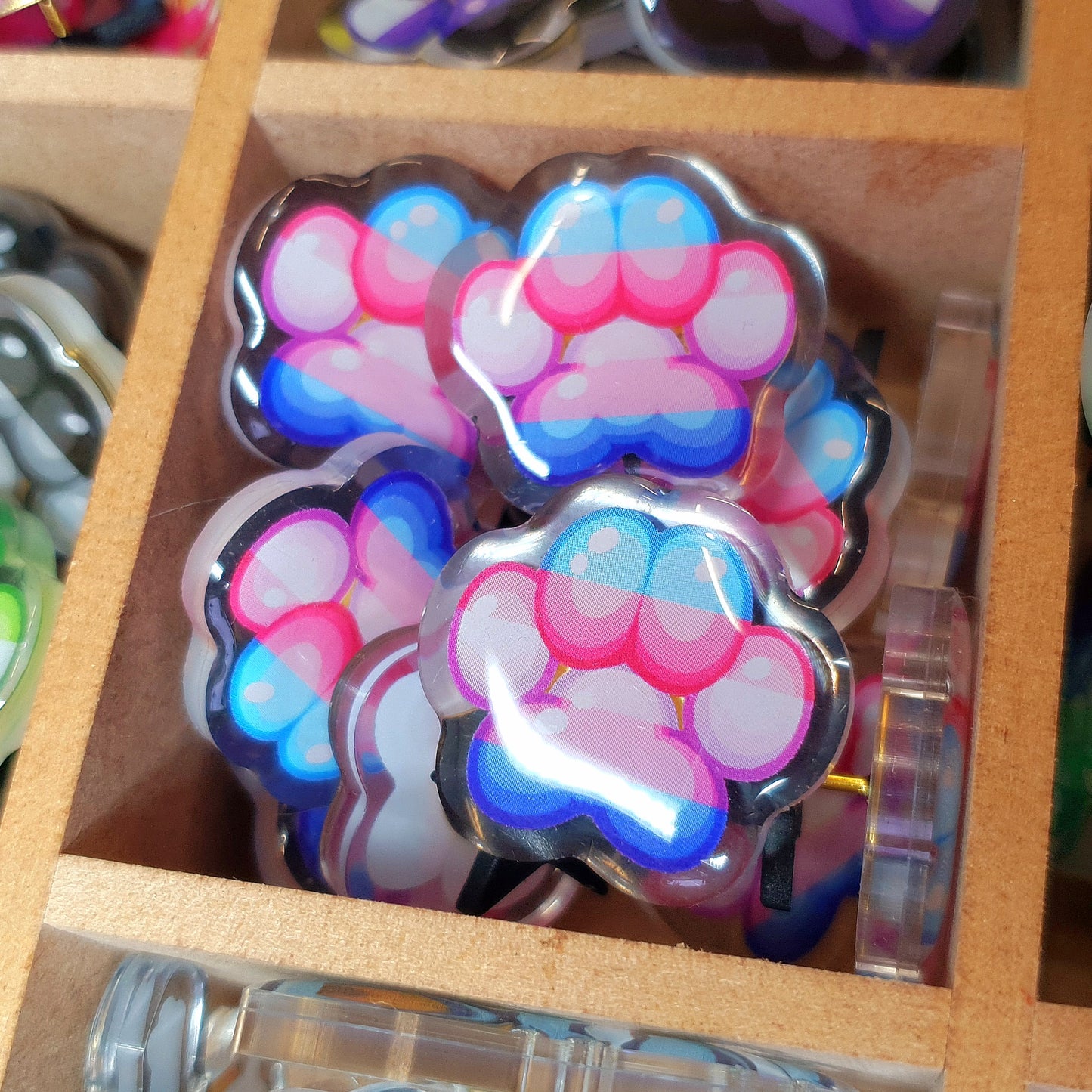 Acrylic Pin : Pride Pins