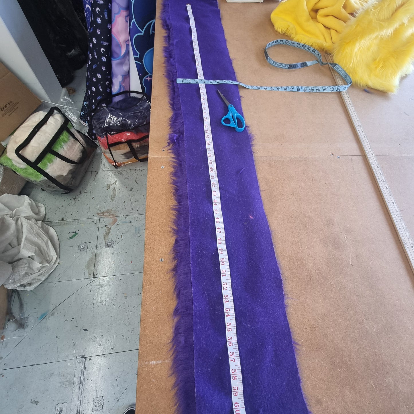 Fabric :  EcoShag™ Fur Off-Cuts & Scraps