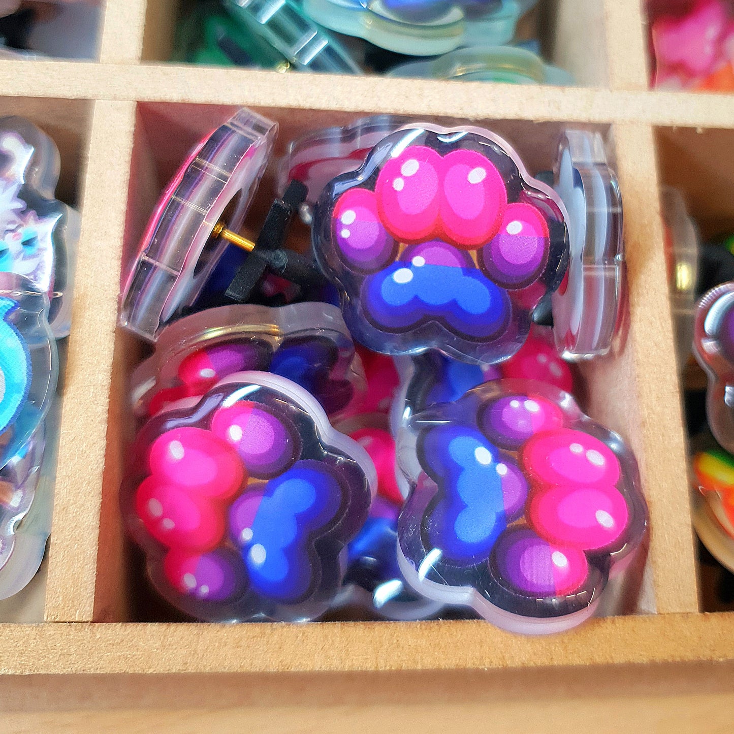 Acrylic Pin : Pride Pins