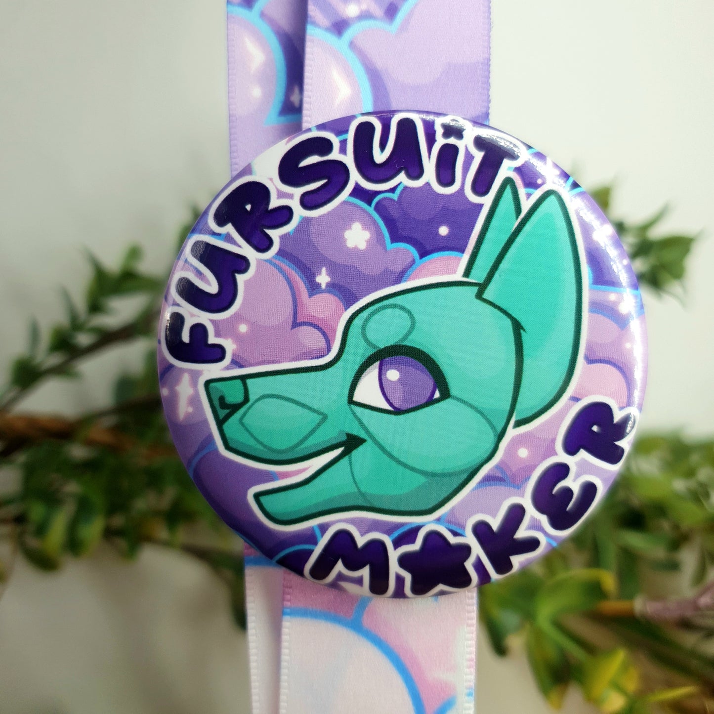 Maker Badge : Fursuit Maker Clouds