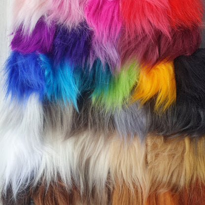 Fabric :  EcoShag™ Fur Sample Sheets