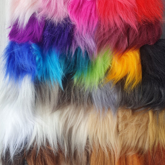 Fabric : SAMPLE Shag Faux Fur