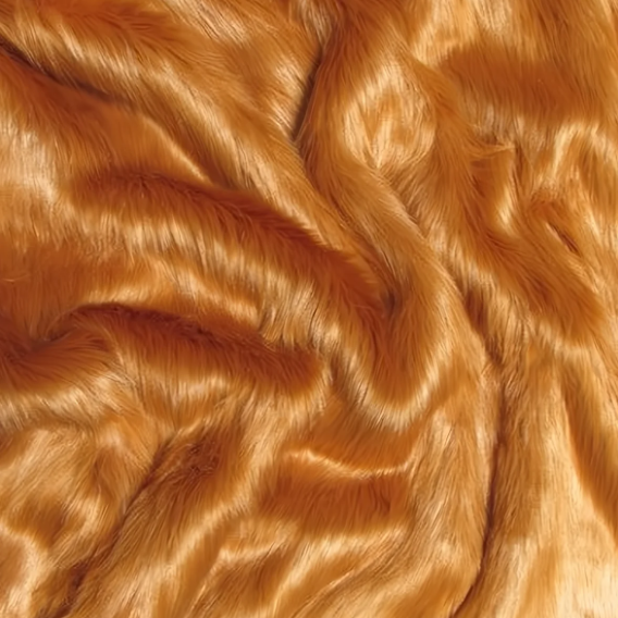 Fabric :  1.5-2" Pile Shag Faux Fur