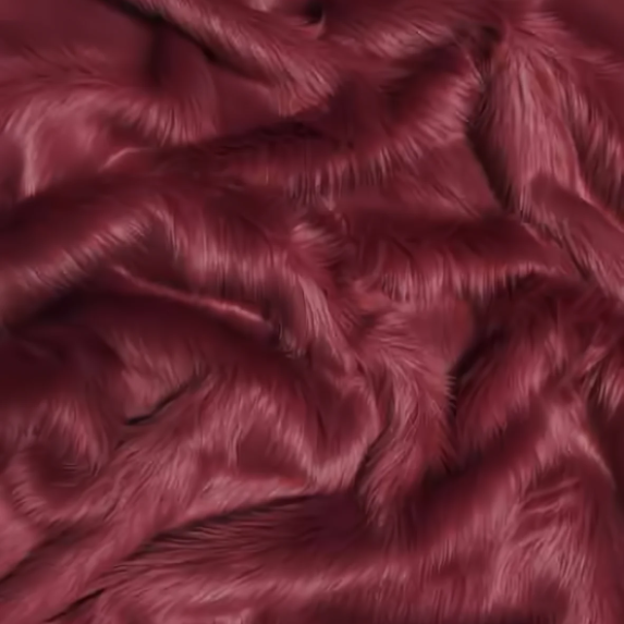 Fabric :  1.5-2" Pile Shag Faux Fur