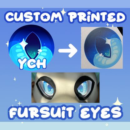Fursuit Eyes : Mesh Printable [Sublimation]