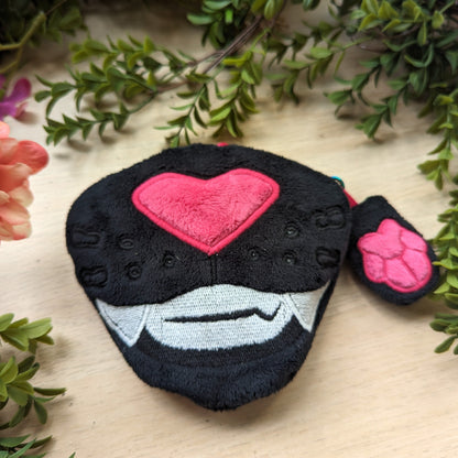 Keychain : Handmade Plush Hoof