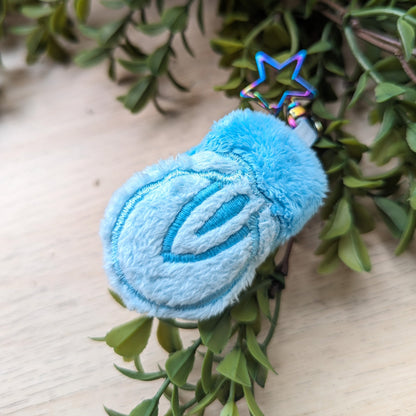 Keychain : Handmade Plush Hoof
