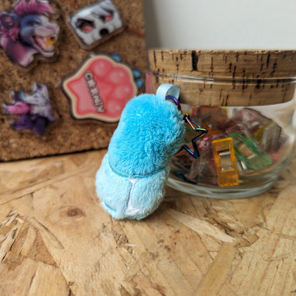 Keychain : Handmade Plush Hoof