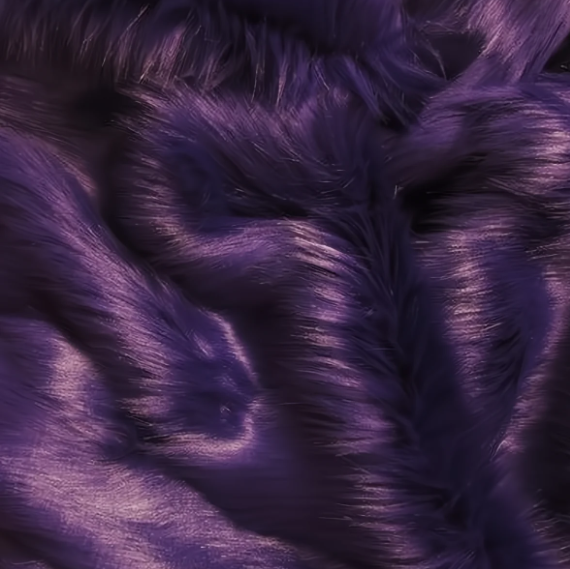 Fabric :  1.5-2" Pile Shag Faux Fur