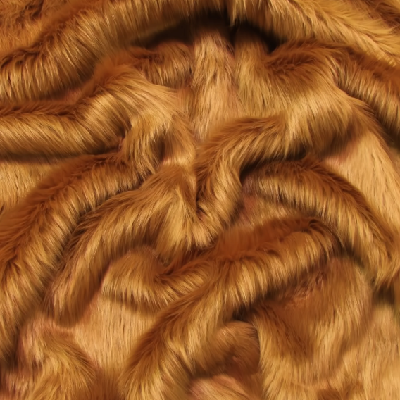 Fabric :  1.5-2" Pile Shag Faux Fur