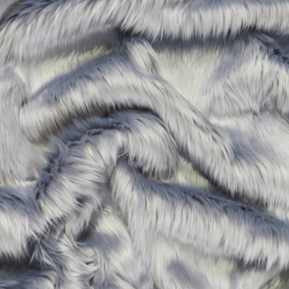 Fabric :  1.5-2" Pile Shag Faux Fur