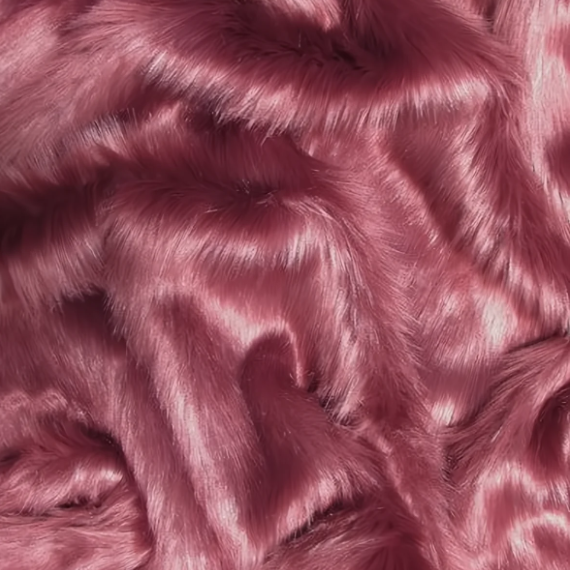 Fabric :  1.5-2" Pile Shag Faux Fur