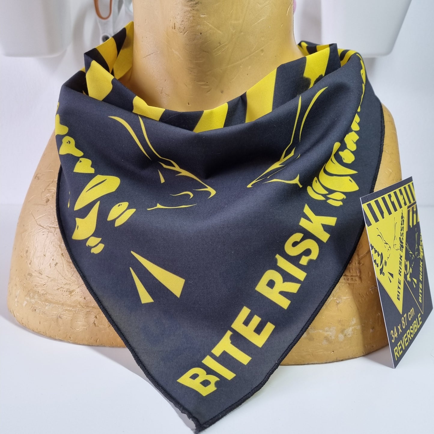 Bandana : Bite Risk Yellow PREORDER