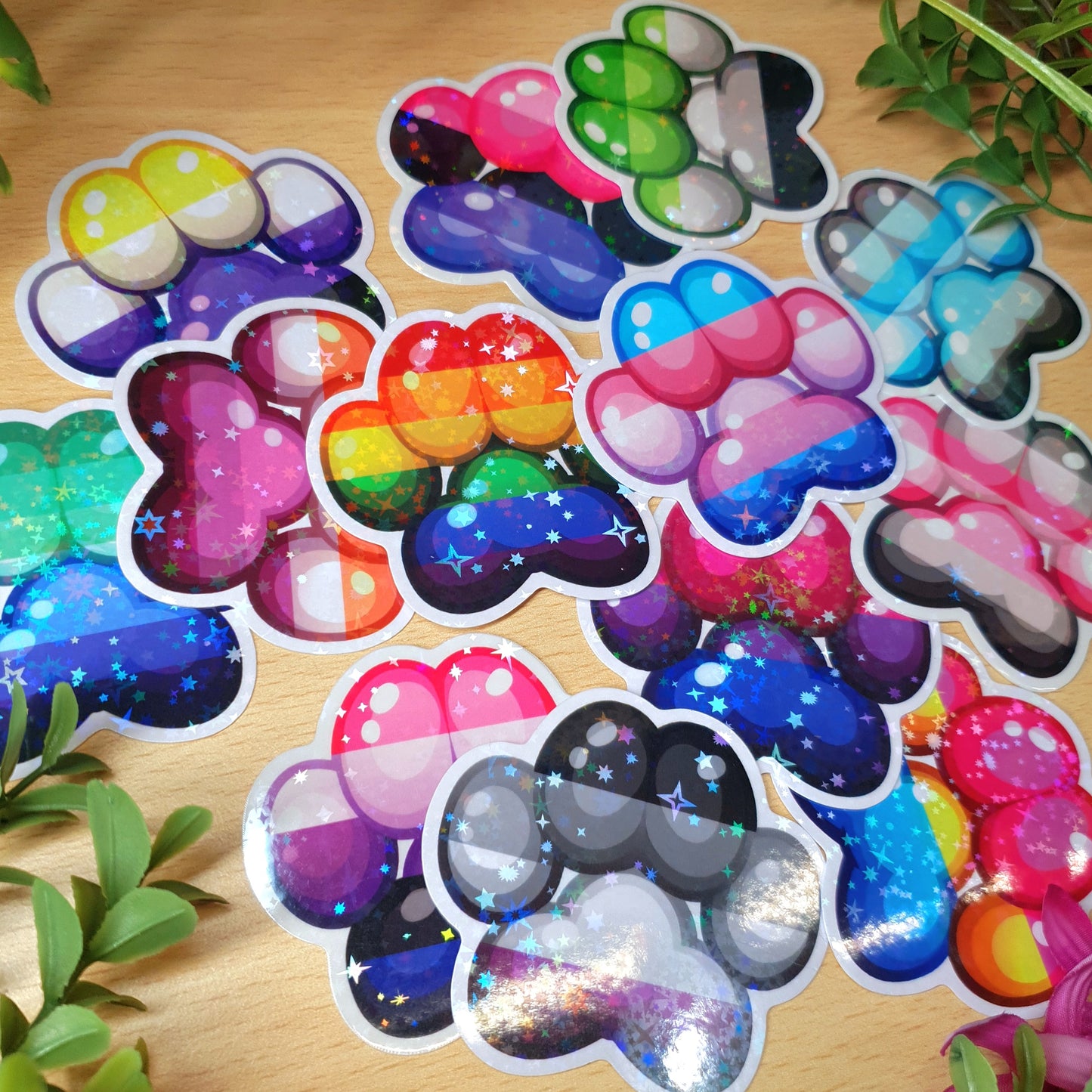 Sticker : Pride Paws