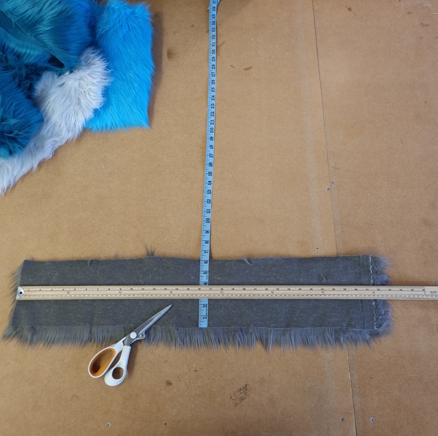 Fabric :  EcoShag™ Fur Off-Cuts & Scraps