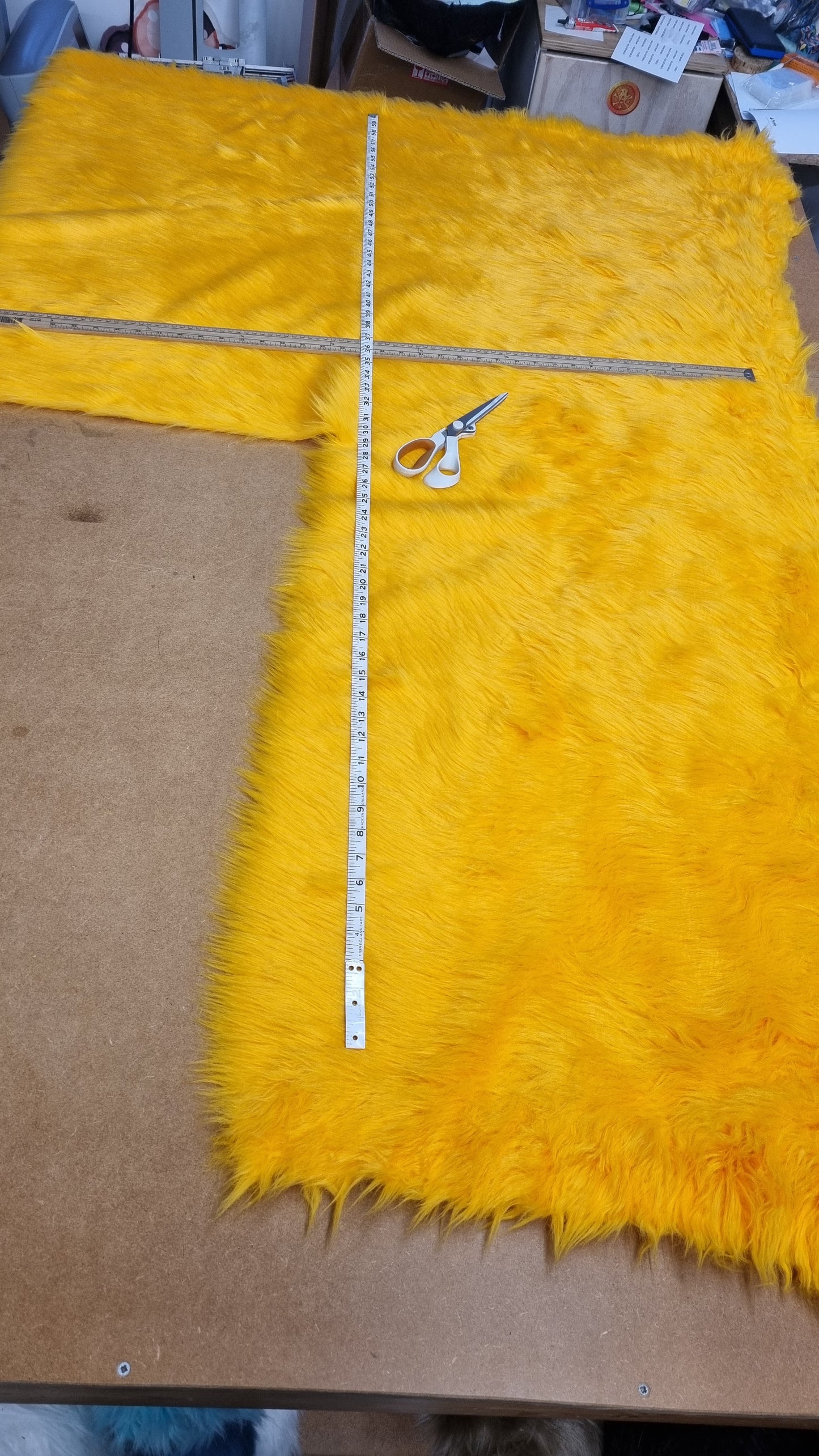 Fabric :  EcoShag™ Fur Off-Cuts & Scraps