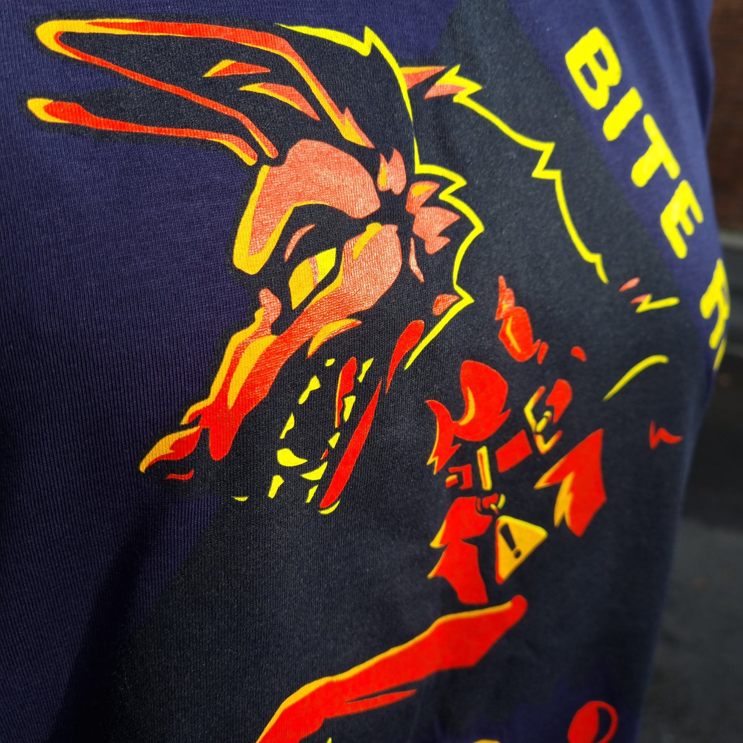 T-Shirt : Bite Risk Navy