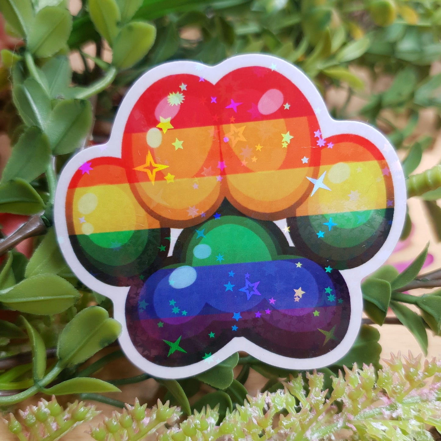 Sticker : Pride Paws