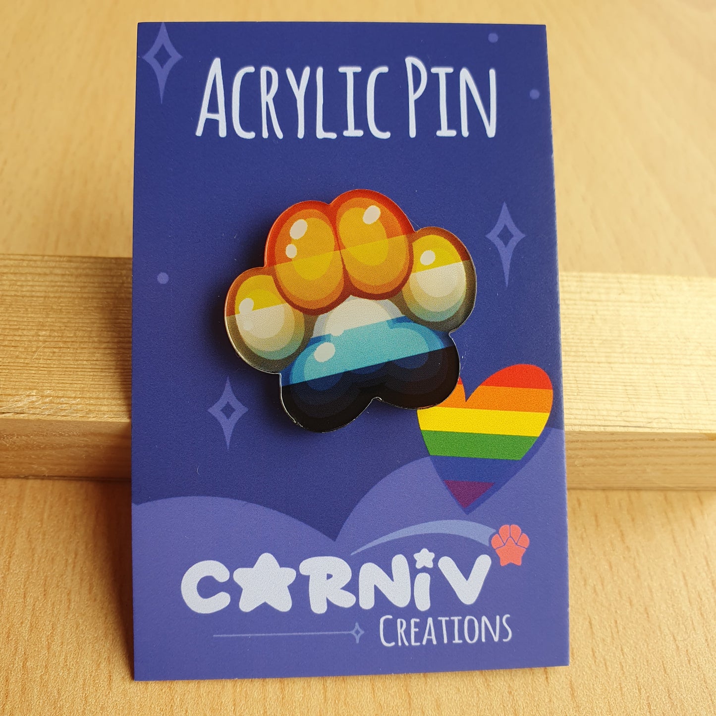 Acrylic Pin : Pride Pins 2025