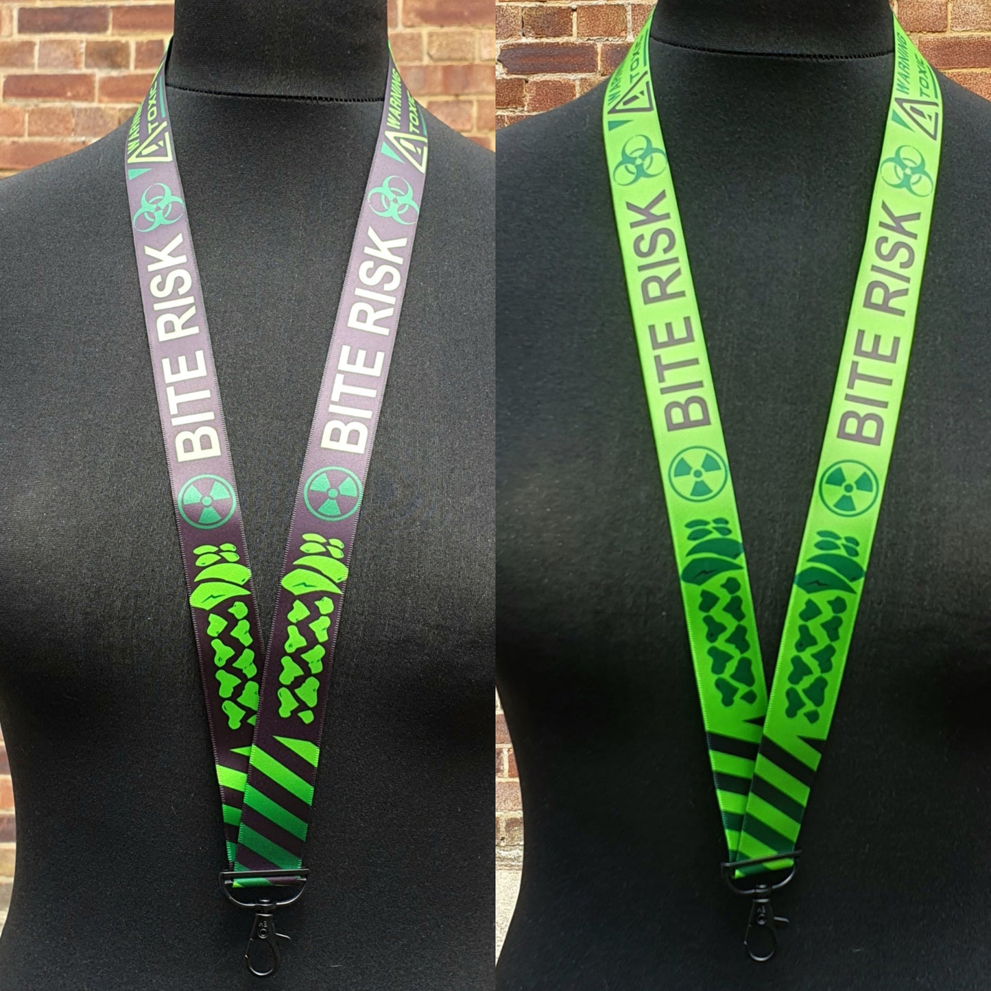 Lanyard : Bite Risk Green