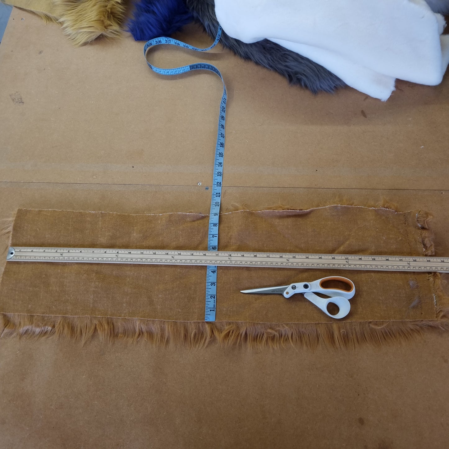 Fabric :  EcoShag™ Fur Off-Cuts & Scraps