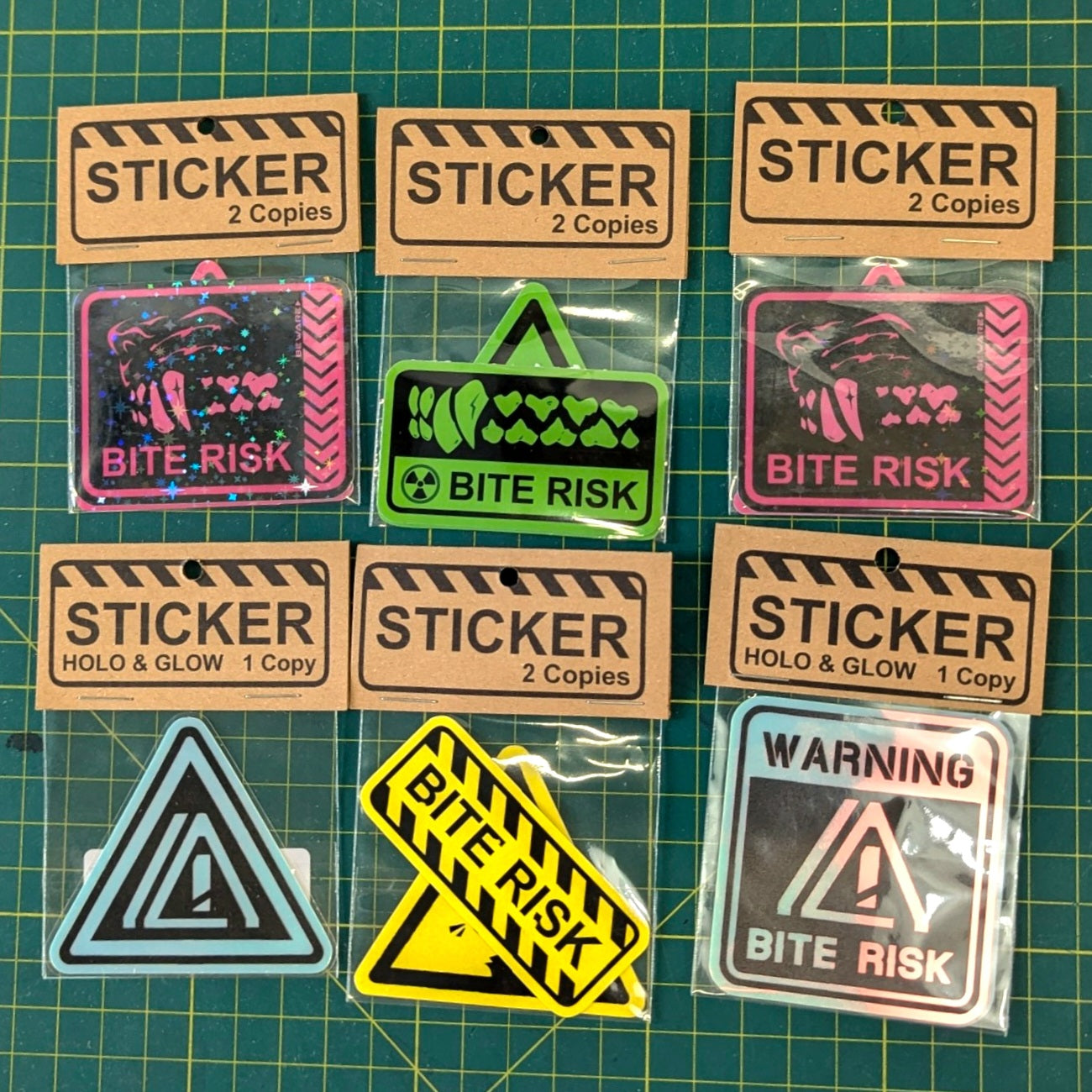 Sticker : Bite Risk