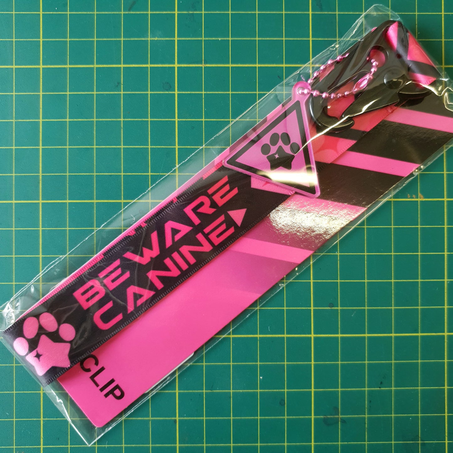 Key Clip : Bite Risk Pink