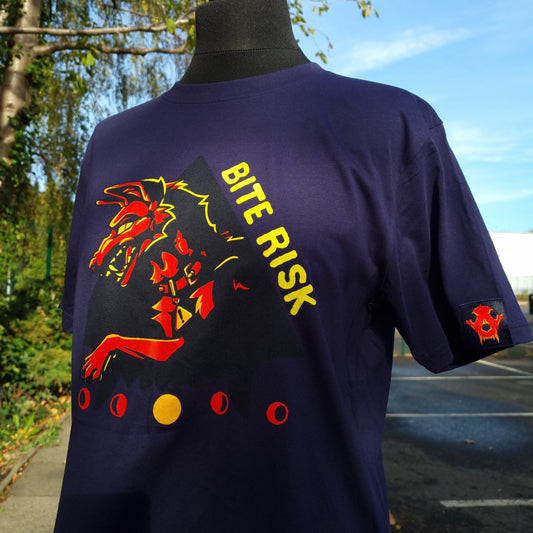 T-Shirt : Bite Risk Navy