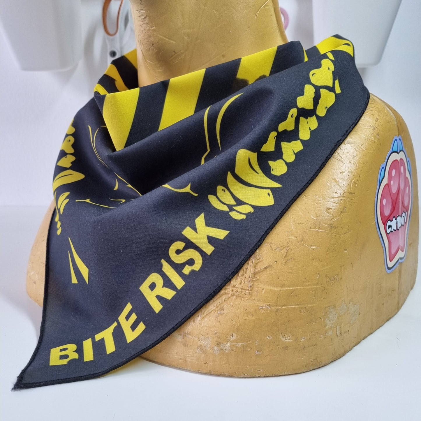 Bandana : Bite Risk Yellow PREORDER