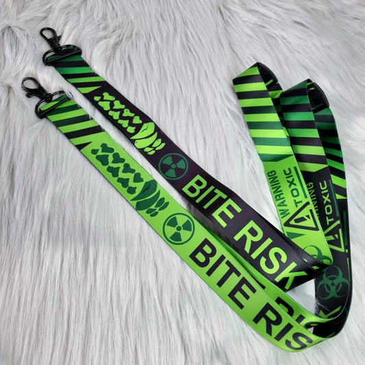 Lanyard : Bite Risk Green