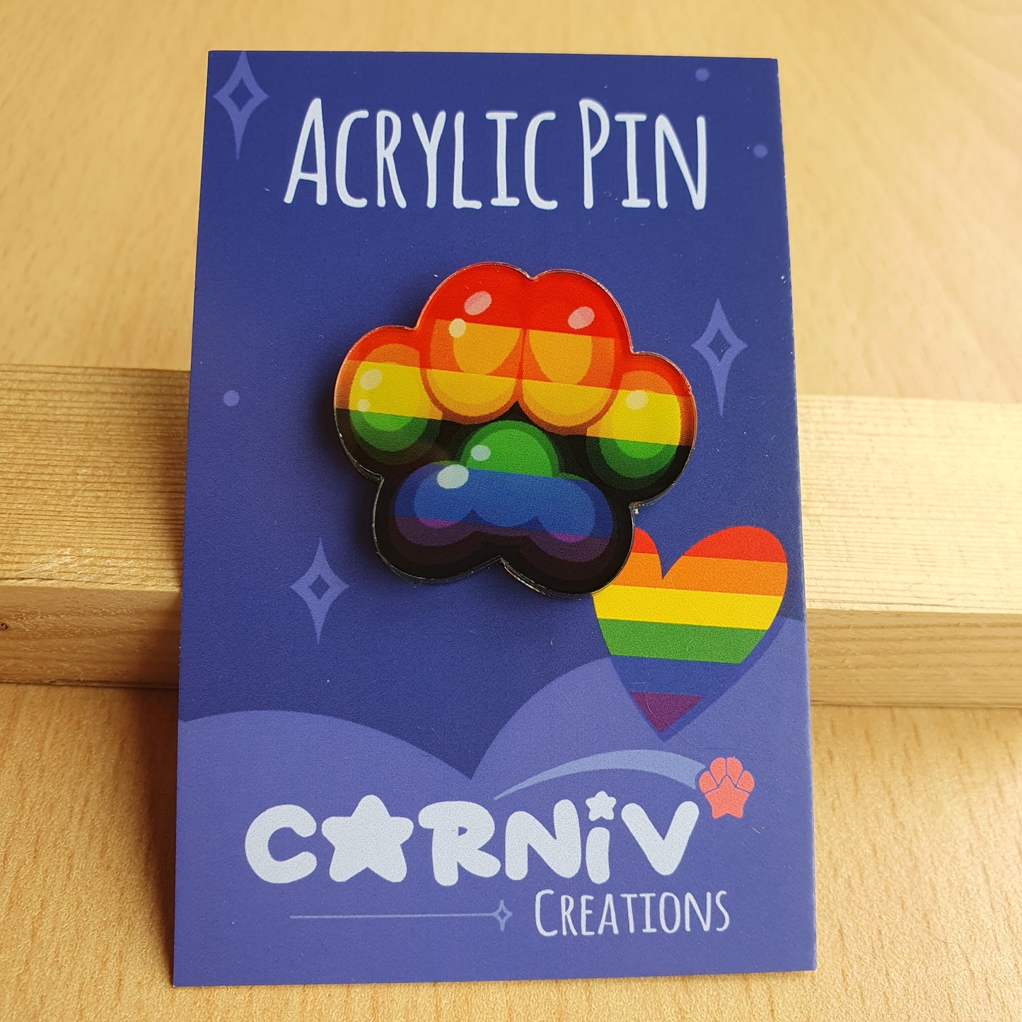 Acrylic Pin : Pride Pins 2025