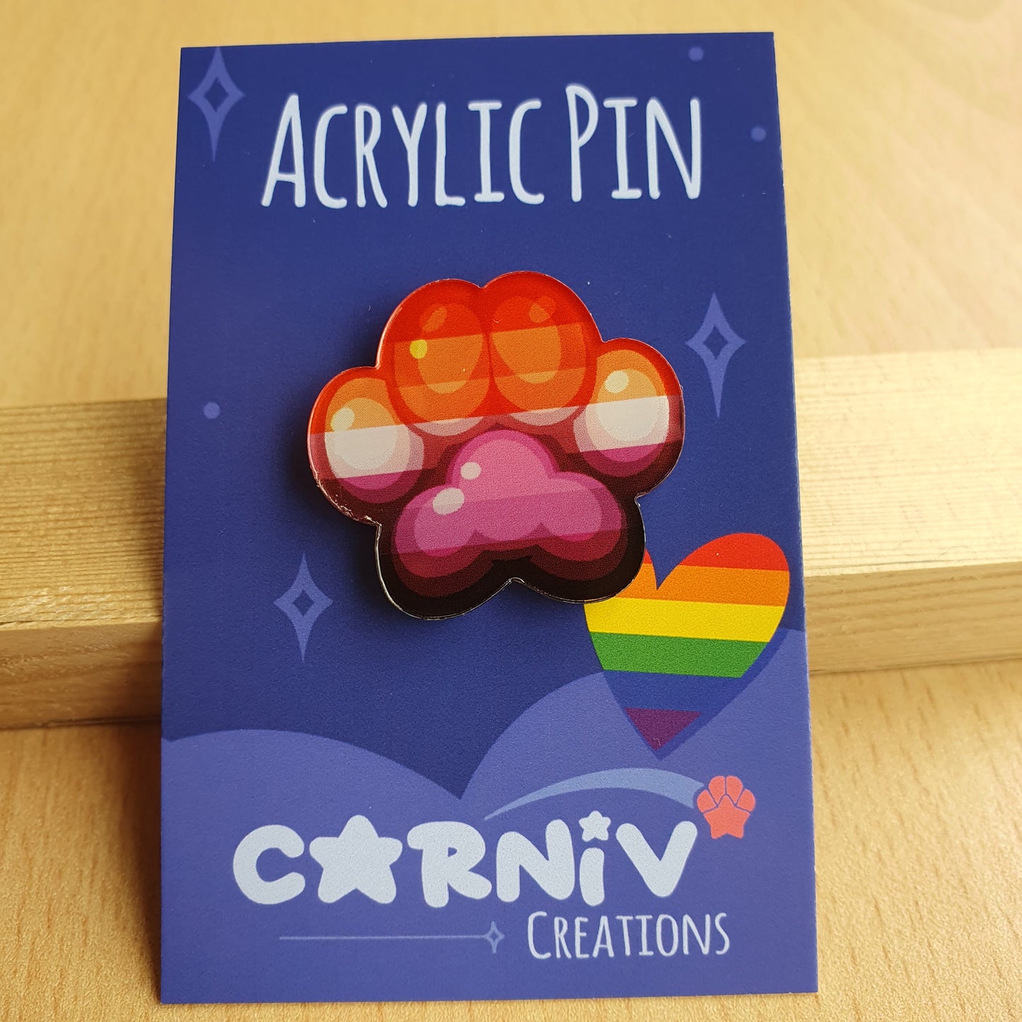 Acrylic Pin : Pride Pins 2025